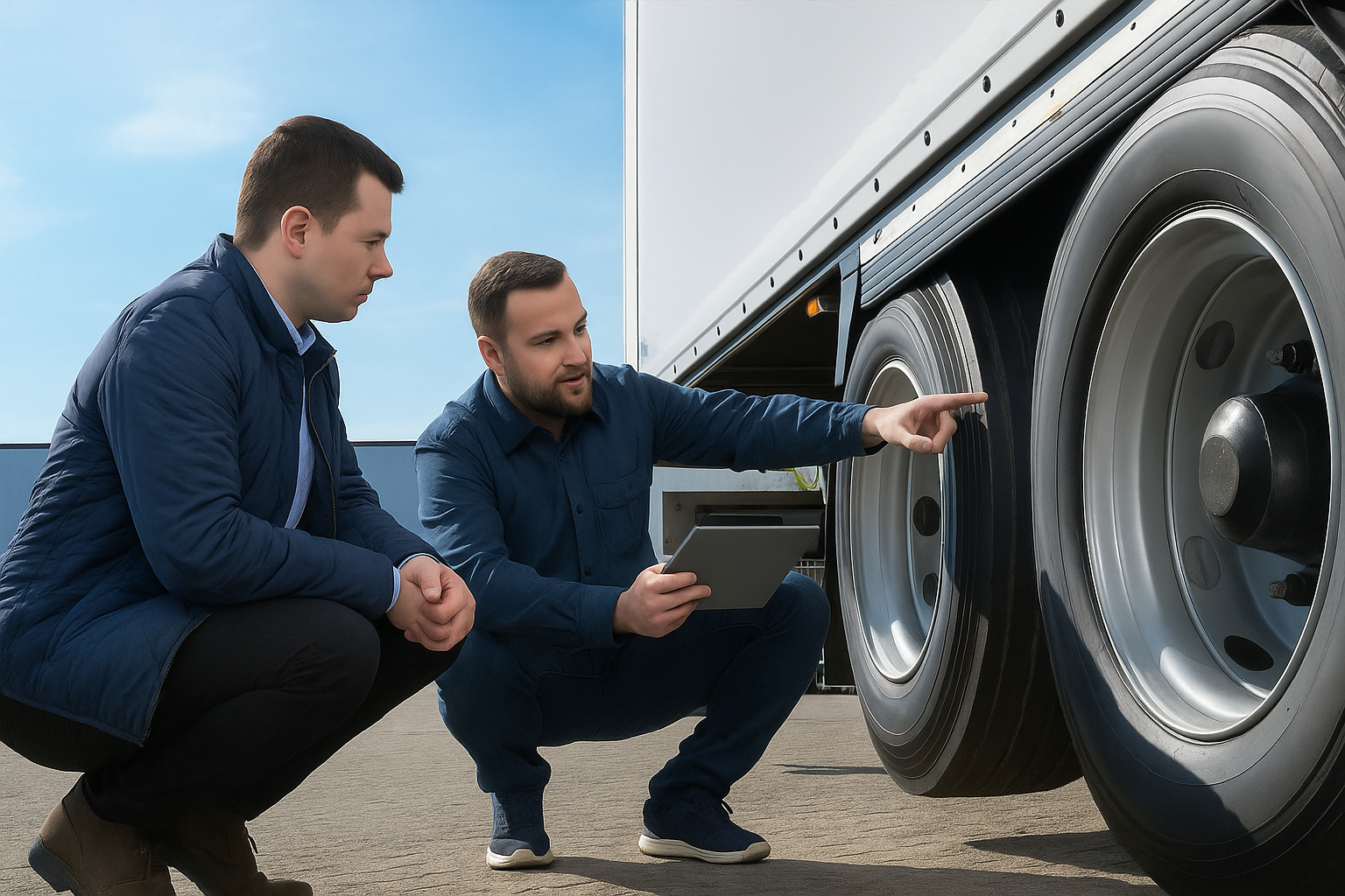 Reifendruckkontrollsysteme für Nutzfahrzeugenfz RDKS 